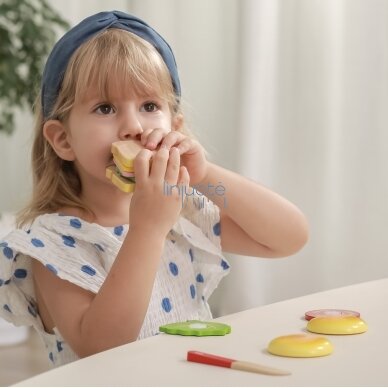 Viga pjaustymo rinkinys – mėsainis ir sumuštinis 6 Viga pjaustymo rinkinys – mėsainis ir sumuštinis 6