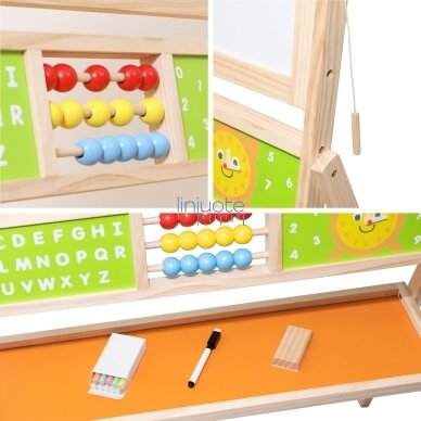 VIGA Didelė edukacinė lenta 2in1 2