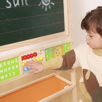 VIGA Didelė edukacinė lenta 2in1 4