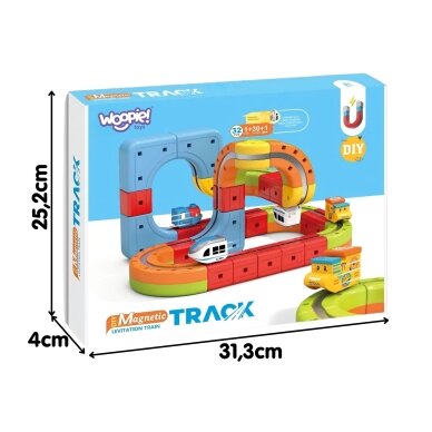 WOOPIE Magnetinės kaladėlės Levituojantis trasa 32 el. 7 WOOPIE Magnetinės kaladėlės Levituojantis trasa 32 el. 7
