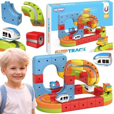 WOOPIE Magnetinės kaladėlės Levituojantis trasa 32 el. WOOPIE Magnetinės kaladėlės Levituojantis trasa 32 el.