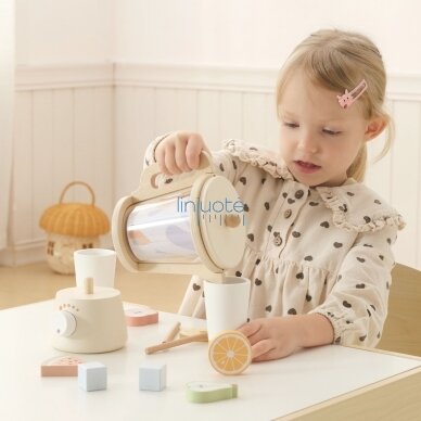 TOOKY TOY Virtuvinis trintuvas su priedais – 18 elementų 1 TOOKY TOY Virtuvinis trintuvas su priedais – 18 elementų 1