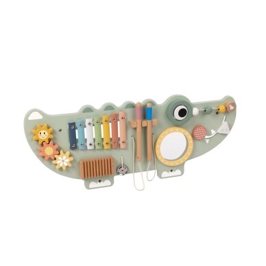 TOOKY TOY Medinė manipuliacinė lenta Krokodilas 3 el. 7 TOOKY TOY Medinė manipuliacinė lenta Krokodilas 3 el. 7