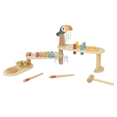 TOOKY TOY Edukacinis muzikinis staliukas - Tukanas 5