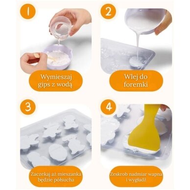 WOOPIE Kūrybinis rinkinys su dažais DIY Pagamink gipso figūrėles ir jas nudažyk – Lėlytės 4 WOOPIE Kūrybinis rinkinys su dažais DIY Pagamink gipso figūrėles ir jas nudažyk – Lėlytės 4