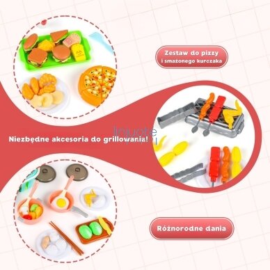 WOOPIE Virtuvės priedų rinkinys Maisto gaminimo žaislas 108 el 3