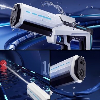 WOOPIE Elektrinis vandens pistoletas automatinis blasteris 3 WOOPIE Elektrinis vandens pistoletas automatinis blasteris 3