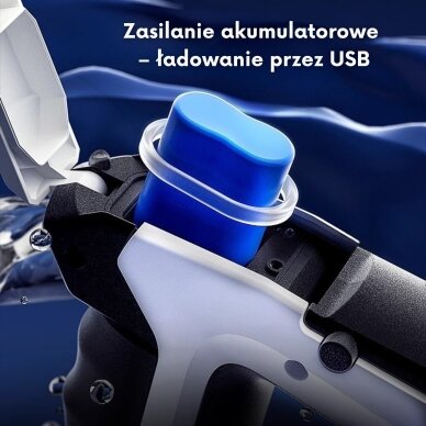 WOOPIE Elektrinis vandens pistoletas automatinis blasteris 5