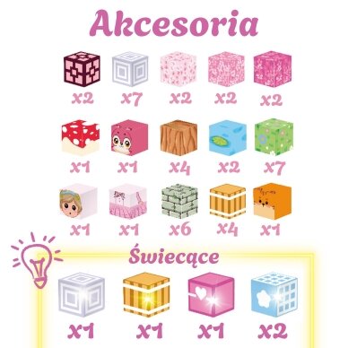 Woopie magnetinės kaladėlės-kubai 48 vnt. Montessori edukacinė 3D dėlionė 3 Woopie magnetinės kaladėlės-kubai 48 vnt. Montessori edukacinė 3D dėlionė 3