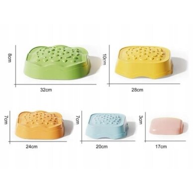 WOOPIE Sensoriniai balansavimo akmenys 5 vnt. 4 WOOPIE Sensoriniai balansavimo akmenys 5 vnt. 4