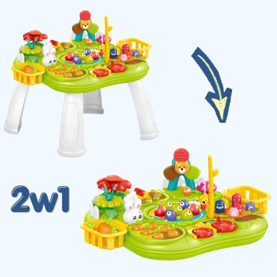 WOOPIE Edukacinis interaktyvus staliukas 2in1 Žaidimas Žvejyba Mėlynas Plaktukas Rūšiuoklis Garsas Šviesa 2 WOOPIE Edukacinis interaktyvus staliukas 2in1 Žaidimas Žvejyba Mėlynas Plaktukas Rūšiuoklis Garsas Šviesa 2