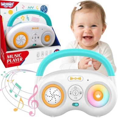 WOOPIE BABY Interaktyvus muzikos grotuvas WOOPIE BABY Interaktyvus muzikos grotuvas
