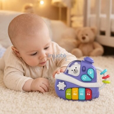 WOOPIE BABY Interaktyvus muzikinis pianinas Laivas 2