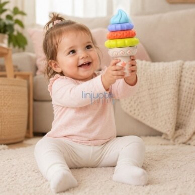 WOOPIE BABY Muzikiniai edukaciniai sensoriniai ledai dėlionė 5 el. Garsai Šviesos 2 WOOPIE BABY Muzikiniai edukaciniai sensoriniai ledai dėlionė 5 el. Garsai Šviesos 2