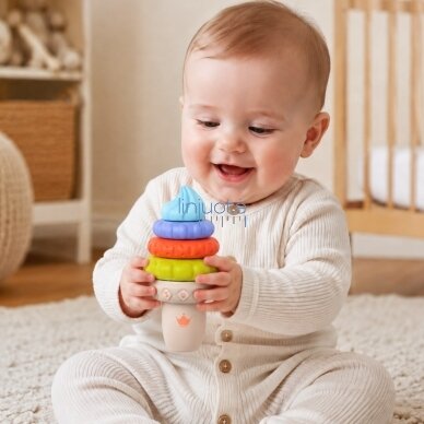 WOOPIE BABY Muzikiniai edukaciniai sensoriniai ledai dėlionė 5 el. Garsai Šviesos 3 WOOPIE BABY Muzikiniai edukaciniai sensoriniai ledai dėlionė 5 el. Garsai Šviesos 3
