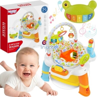 WOOPIE BABY Interaktyvus sukamas sėdėjimo centras 12m+