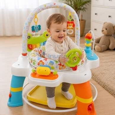 WOOPIE BABY Interaktyvus sukamas sėdėjimo centras 12m+ 1