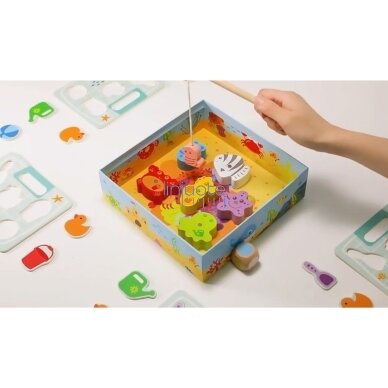 TOOKY TOY Žaidimas Žuvyčių gaudymas Vikrumo žaidimas 10