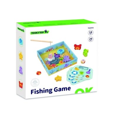 TOOKY TOY Žaidimas Žuvyčių gaudymas Vikrumo žaidimas 12 TOOKY TOY Žaidimas Žuvyčių gaudymas Vikrumo žaidimas 12