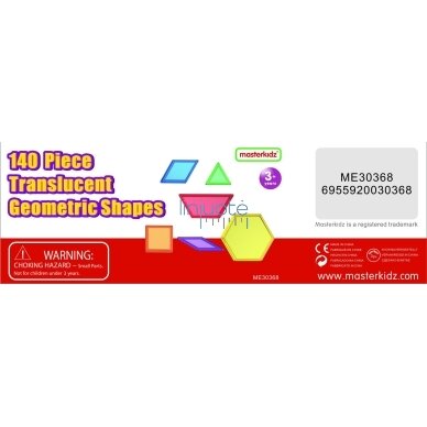 MASTERKIDZ Montessori kaladėlių rinkinys Tangram mozaika 140 el. 5