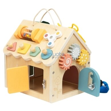 TOOKY TOY Medinis manipuliacinis namelis 3