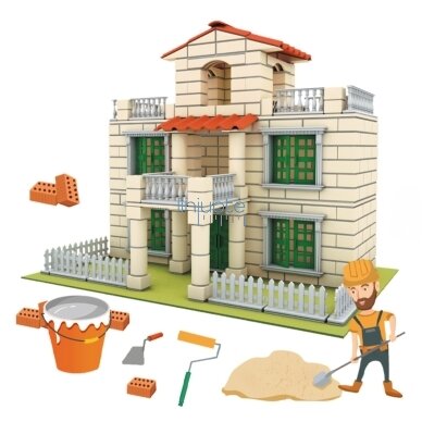 WOOPIE konstruktorius DIY vila iš plytelių, 352 el. vaikams 3