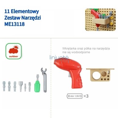 MASTERKIDZ įrankių rinkinys su suktuvu 11 elementų STEM mokslinių-kūrybinių lentų sistemai 5 MASTERKIDZ įrankių rinkinys su suktuvu 11 elementų STEM mokslinių-kūrybinių lentų sistemai 5