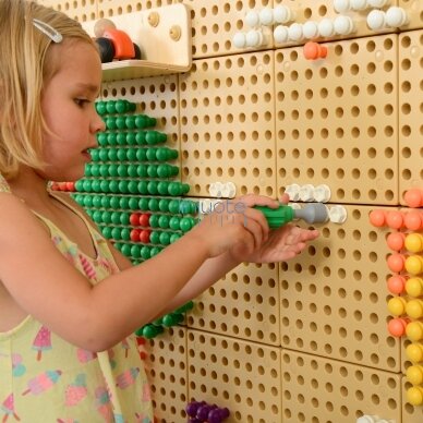 MASTERKIDZ įrankių rinkinys su suktuvu 11 elementų STEM mokslinių-kūrybinių lentų sistemai 3