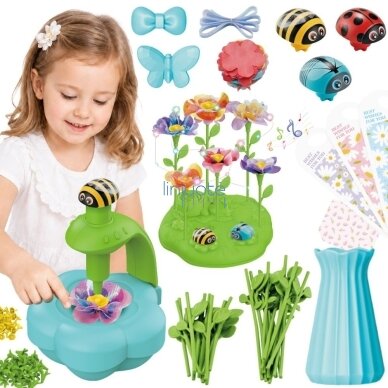 WOOPIE Rinkinys gėlių ir puokščių gamybai DIY su aparatėliu