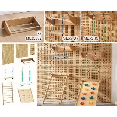 MASTERKIDZ mokslinis STEM rinkinys STEM sienos + gimnastikos priedai Parodinis produktas – pilnavertis 2