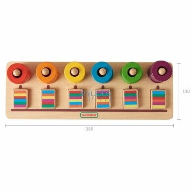 MASTERKIDZ Dėliojimo Žaidimas Mokytis Skaičiuoti ir Spalvų Rūšiavimo Montessori 5 MASTERKIDZ Dėliojimo Žaidimas Mokytis Skaičiuoti ir Spalvų Rūšiavimo Montessori 5