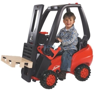 BIG Pedalinis Autokrautuvas Linde Forklift BIG Pedalinis Autokrautuvas Linde Forklift