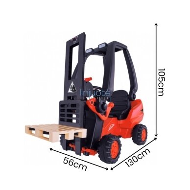 BIG Pedalinis Autokrautuvas Linde Forklift 5 BIG Pedalinis Autokrautuvas Linde Forklift 5