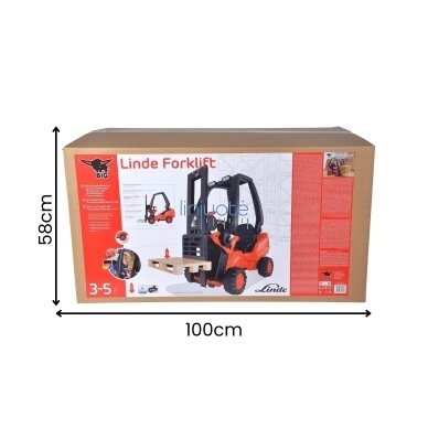 BIG Pedalinis Autokrautuvas Linde Forklift 6 BIG Pedalinis Autokrautuvas Linde Forklift 6