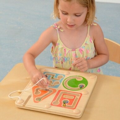 MASTERKIDZ Medieninis Magnetinis Labirintas Montessori Rašymas ir Motorika 1 MASTERKIDZ Medieninis Magnetinis Labirintas Montessori Rašymas ir Motorika 1