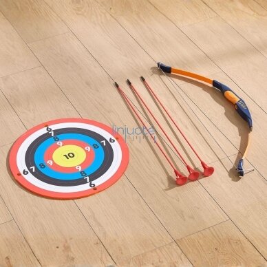 MASTERKIDZ Lankininko rinkinys STEM lentai Lankas + Taikinys + Strėlės 2 MASTERKIDZ Lankininko rinkinys STEM lentai Lankas + Taikinys + Strėlės 2