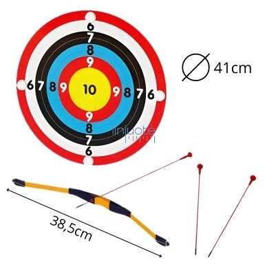 MASTERKIDZ Lankininko rinkinys STEM lentai Lankas + Taikinys + Strėlės 3 MASTERKIDZ Lankininko rinkinys STEM lentai Lankas + Taikinys + Strėlės 3