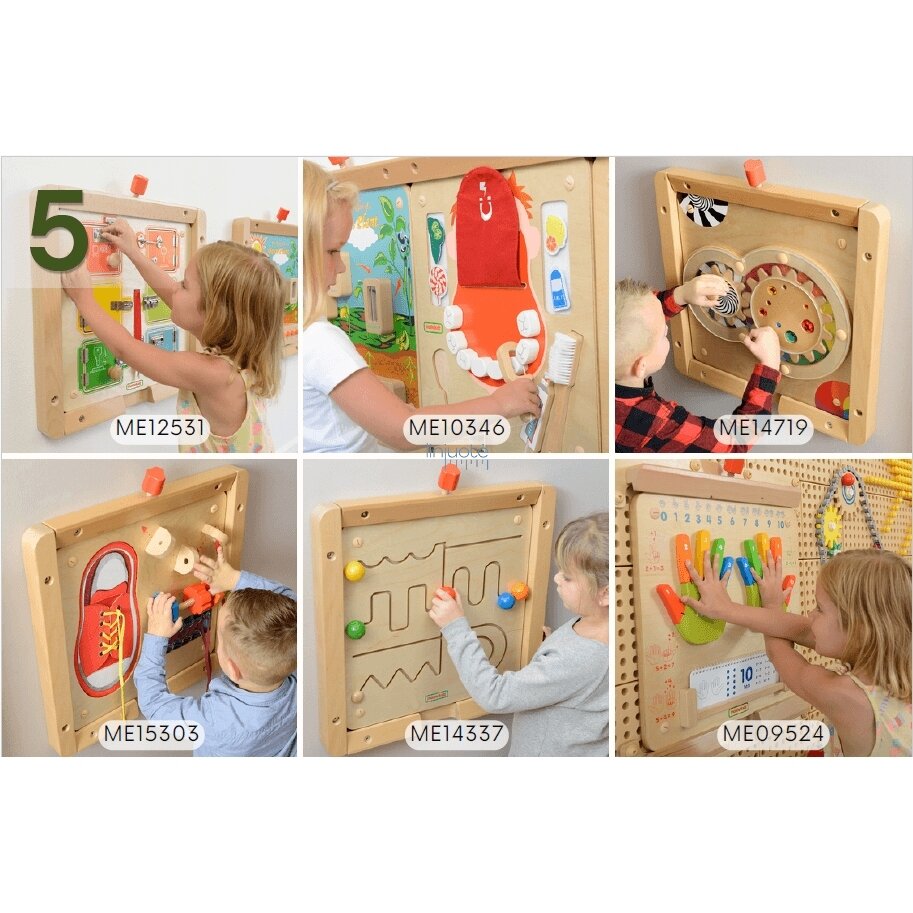 MASTERKIDZ mokslinis STEM rinkinys Edukacinės sieninės lentos Parodinis eksponatas – pilnavertis