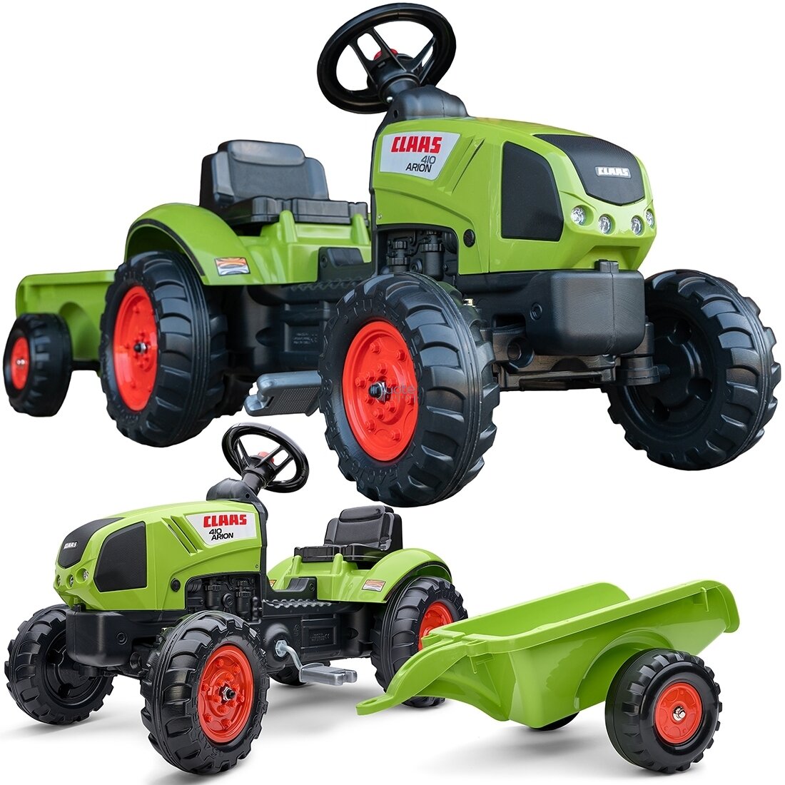 Falk Claas traktorius su priekaba. 2040A Falk Claas traktorius su priekaba. 2040A