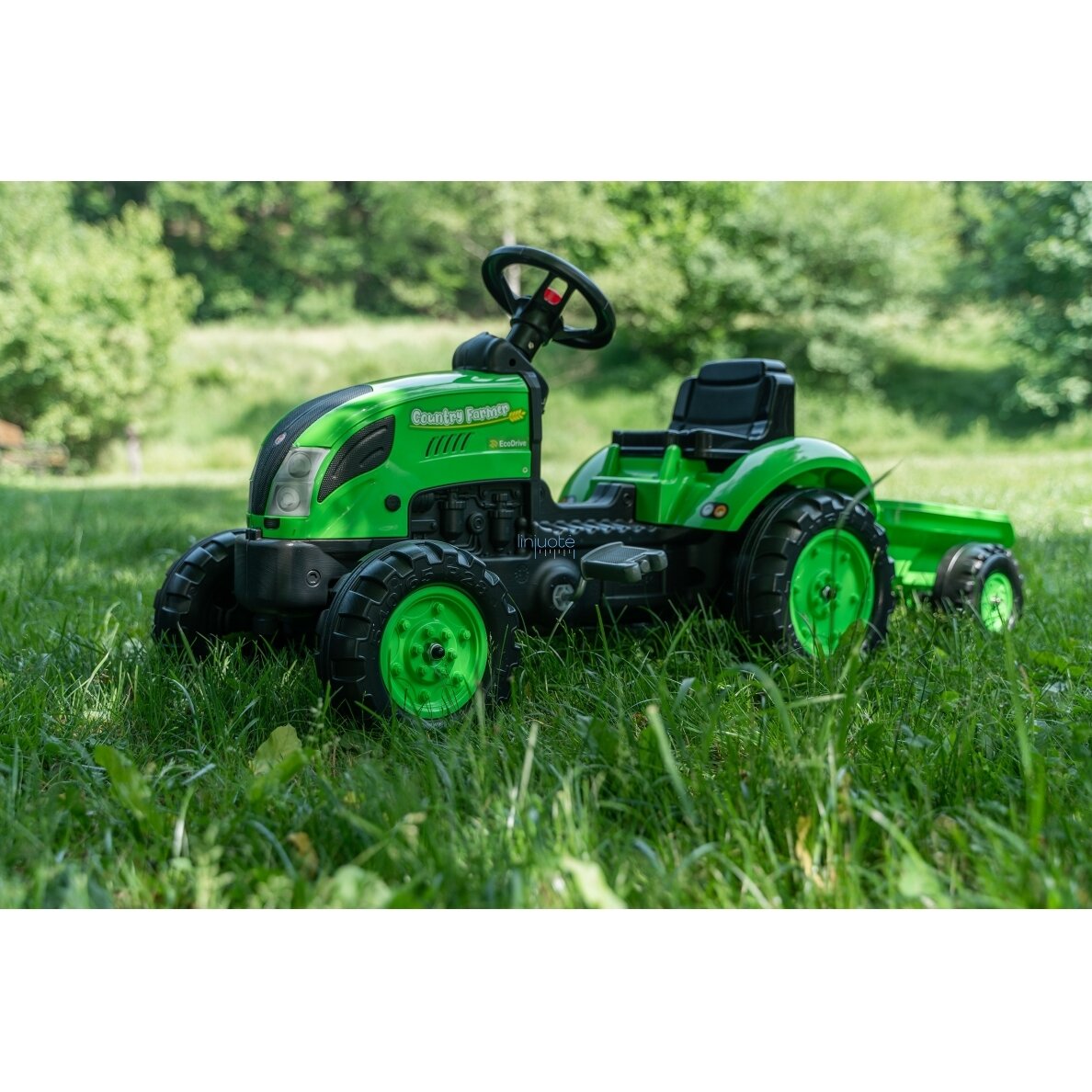FALK COUNTRY FARMER TRAKTORIUS SU PEDALAIS IR PRIEKABA ŽALIAS, 2057L 3 FALK COUNTRY FARMER TRAKTORIUS SU PEDALAIS IR PRIEKABA ŽALIAS, 2057L 3