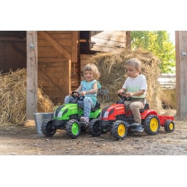 FALK COUNTRY FARMER TRAKTORIUS SU PEDALAIS IR PRIEKABA ŽALIAS, 2057L FALK COUNTRY FARMER TRAKTORIUS SU PEDALAIS IR PRIEKABA ŽALIAS, 2057L