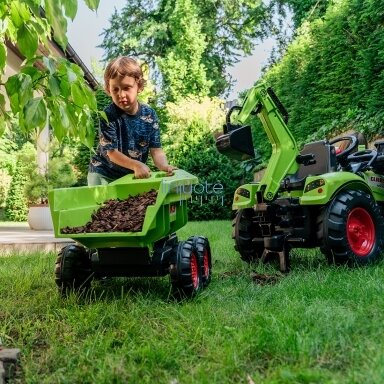 FALK TRAKTORIUS SU PEDALAIS IR PRIEKABA, 2070W FALK TRAKTORIUS SU PEDALAIS IR PRIEKABA, 2070W
