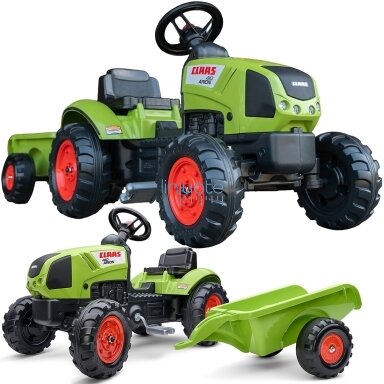 Falk Claas traktorius su priekaba. 2040A Falk Claas traktorius su priekaba. 2040A