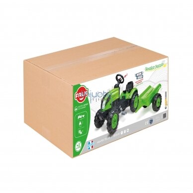 FALK COUNTRY FARMER TRAKTORIUS SU PEDALAIS IR PRIEKABA ŽALIAS, 2057L 4 FALK COUNTRY FARMER TRAKTORIUS SU PEDALAIS IR PRIEKABA ŽALIAS, 2057L 4
