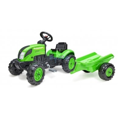 FALK COUNTRY FARMER TRAKTORIUS SU PEDALAIS IR PRIEKABA ŽALIAS, 2057L FALK COUNTRY FARMER TRAKTORIUS SU PEDALAIS IR PRIEKABA ŽALIAS, 2057L