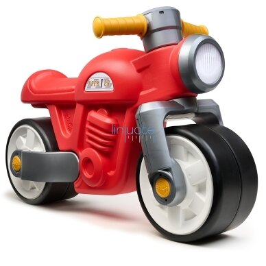 FALK PASUKAMAS VEŽIMĖLIS TYLŪS RATAI MOTOR PREM1ER RETRO RAUDONAS, 450S 3