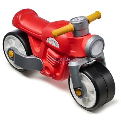 FALK PASUKAMAS VEŽIMĖLIS TYLŪS RATAI MOTOR PREM1ER RETRO RAUDONAS, 450S 4