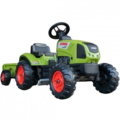 Falk Claas traktorius su priekaba. 2040A 7