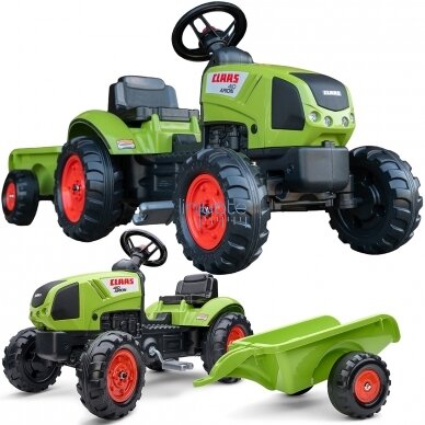 Falk Claas traktorius su priekaba. 2040A Falk Claas traktorius su priekaba. 2040A