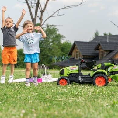 Falk Claas traktorius su priekaba. 2040A 6 Falk Claas traktorius su priekaba. 2040A 6